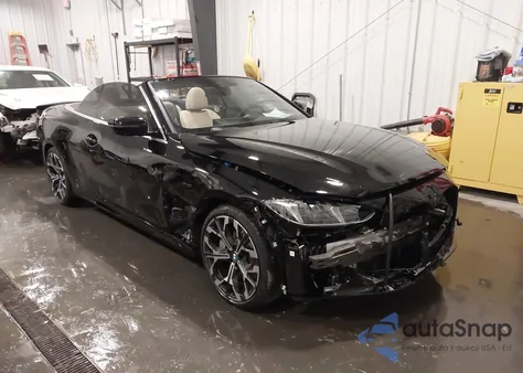 2026 BMW 430I xDrive z USA, uszkodzony, nr VIN WBA53DB03TCW74838